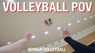 GoPro Volleyball 20 Setter POV [upl. by Nnaarual181]