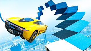 Crazy GTA 5 Stunt Race ▸ No Copyright Gameplay for TikTok amp YouTube  Free To Use Gameplay  443 [upl. by Cleland675]