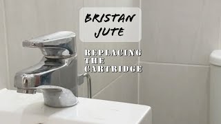 Bristan Jute single leverbidet mono mixer tap replacing cartridge fix dripping tap tapmagician [upl. by Nordek260]