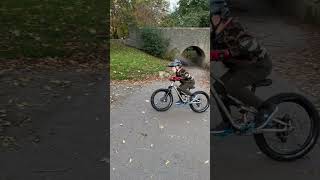 Greenhead Park MTB ride bornformtb mtb kidswhoridemtbs mountainbiking mtbkid learnmtb [upl. by Jakoba875]