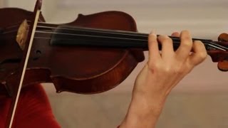 How to Make Violin Strings Vibrate  Violin Concepts [upl. by Studdard]