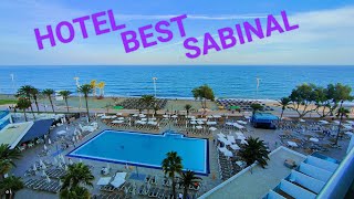 HOTEL BEST SABINAL  ROOM REVIEW ROQUETAS DE MAR ALMERIA  SPAIN [upl. by Raleigh]