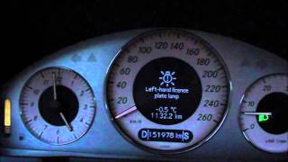 W211 Mercedes E 280 CDI 4matic acceleration [upl. by Siegel]