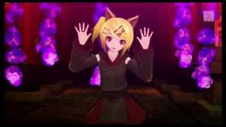 Hatsune Miku Project Diva F 2nd  Hold Release Rakshasa and Carcasses Rin Original vocal [upl. by Esinek]