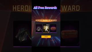 All free rewardsfreefire shorts gaming all free rewards in free fire [upl. by Euqirrne26]