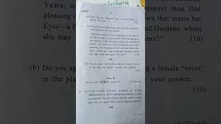 16th amp 17th Century English Drama question paper 2nd semester DU SOL 2024 [upl. by Tips]