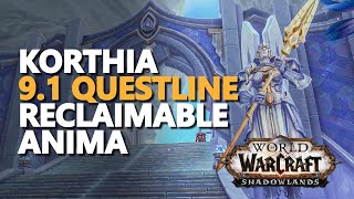 Reclaimable Anima WoW Quest [upl. by Tterrab286]