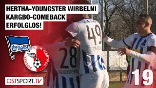 HerthaYoungster wirbeln KargboComeback erfolglos Hertha II  Berliner AK  Regionalliga Nordost [upl. by Aleahc]