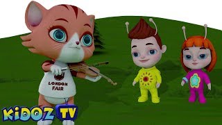 Hey Diddle Diddle  Nursery Rhyme and Children Songs By Kidoz TV [upl. by Hillel]