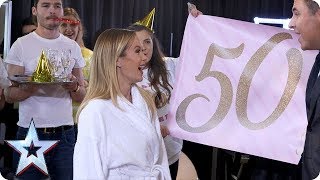 FIRST LOOK Happy 50th Birthday Amanda Holden  BGMT 2018 [upl. by Whale46]