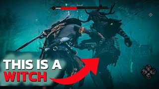 Witch Fight  Goneril  Assasins Creed Valhalla Gameplay [upl. by Notsob]