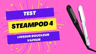 Test SteamPod 4  Que vaut le lisseur boucleur vapeur de LOréal [upl. by Herates159]