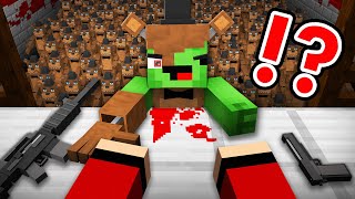 JJ and Mikey ESCAPE From FREDDY APOCALYPSE in Minecraft  Maizen [upl. by Ahsitak156]