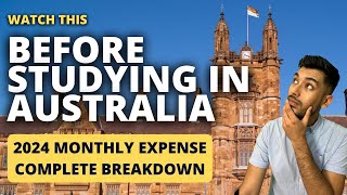 International Student Monthly Expenses in Sydney Australia  2024 Cost of Living Complete Breakdown [upl. by Eruot]