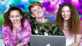 MattyBRaps Reacts COLORS Haschak Sisters  BIG ANNOUNCEMENT [upl. by Kinzer]