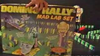 Domino Rally  Mad Lab Set [upl. by Hayman]