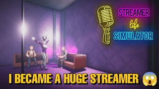 I Become A Huge Streamer 😱  STREAMER LIFE SIMULATOR 1 [upl. by Arturo892]