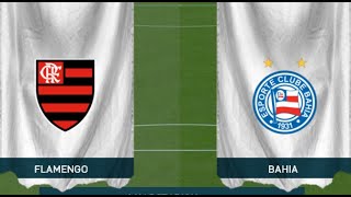 FLAMENGO x BAHIA Volta 8ªde Final COPA DO BRASIL [upl. by Ocsirf]