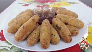 CROQUETE DE FRANGO FÁCIL [upl. by Sewell]