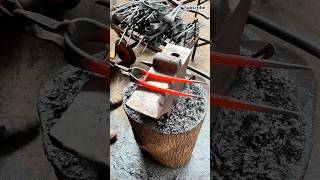 Forging iron hoeing forkdo you know its usage craft tools shorts [upl. by Ailegave771]