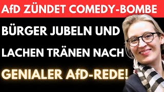 ComedyFeuerwerk der AfD lässt die AMPEL alt aussehen 😂 Bürger JUBELN und TOBEN vor LACHEN [upl. by Juster]