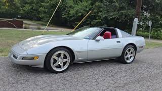 C4 Corvette 1996 LT4 Collector Edition on 18 inch Fikse FM5s [upl. by Landy]