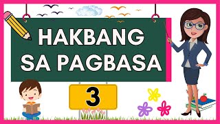 HAKBANG Sa PAGBASA Sa FILIPINO  Aralin 3  Phonics  w18 [upl. by Tereb]