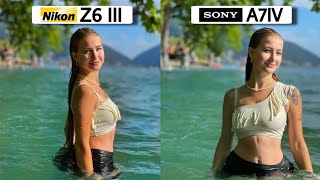 Nikon Z6 III Vs Sony A7IV Camera Test Comparison [upl. by Ahsinirt]