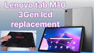 Lenovo Tablet M10 gen 3 display replacement  Cambio De Pantalla De Lenovo M10 Gen 3 [upl. by Irahc610]