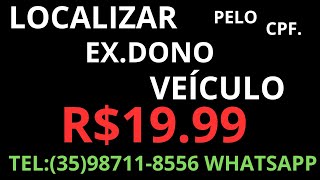 Passoapassoparalocalizarpessoaspelocpf para transferência de veículo citação judicial 2024 [upl. by Etan]