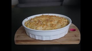 macaroni amp cheese with ham macaroni jambon et fromage [upl. by Elokkin757]