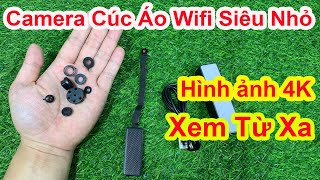 Camera V99smax MẪU MỚI Wifi Full 4K KHÔNG CẦN PIN VẪN SÀI TỐT [upl. by Aluino]