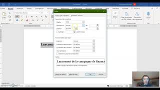 Microsoft Word  espaces avant et après… [upl. by Enimaj]