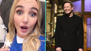 Chloe Fineman REVEALS Elon Musk Made Her Cry at SNL [upl. by Shanda]