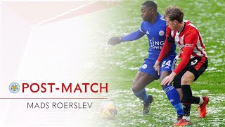 POSTMATCH  Mads Roerslev on Leicester City defeat [upl. by Cad]