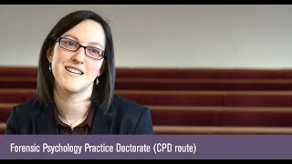 Forensic Psychology Doctorate CPD [upl. by Koslo925]