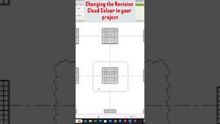 revit  Changing Revision Cloud Colour in your project architecture construction fyp structure [upl. by Cupo]