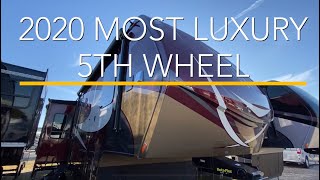 THE BEST LUXURY 5TH WHEEL COMPANY 2020 Vanleigh RV Beacon 42RDB Walk Thru [upl. by Truscott]