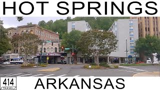 Driving in Hot Springs Arkansas [upl. by Nomyt325]