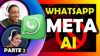 Cómo Desactivar Meta Ai en WhatsApp 📱 Llamamos a soporte técnico [upl. by Saqaw]