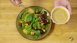 Local Papaya Seed Dressing Recipe Quick Version [upl. by Nikolaus]