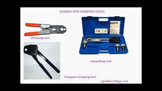 Egnatia CollegePlumber’s Toolbox Pipes Video 1 [upl. by Reckford]