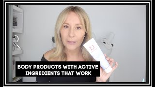 BODY PRODUCTS WITH ACTIVES THAT WORK [upl. by Yatnoj68]