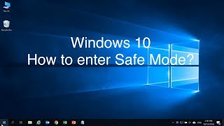 Windows 10  How to enter Safe Mode  ASUS SUPPORT [upl. by Tobit]