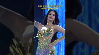 miss grand international 💫🥳miss grand international India🇮🇳rachel gupta💫ytshorts [upl. by Ainegue]