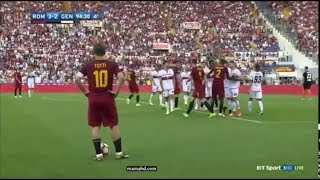 Francesco Totti last minute at Roma [upl. by Llenrahs]