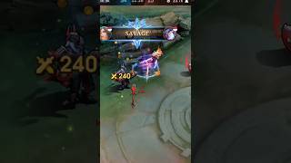 SINGSING SAVAGE LANCELOT Mobile  Legends mlbbcreatorcamp [upl. by Akcimahs56]