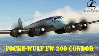 MSFS 1935 │ FockeWulf Fw 200 Condor ✈ EDDI Berlin Tempelhof │ Germany 1935 [upl. by Sitsuj]