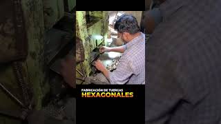 ¡Revelando la fabricación artesanal de Tuercas Hexagonal comosehace fabricacion proceso [upl. by Abdel]