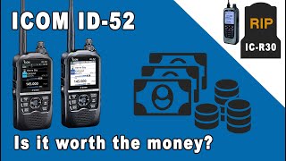 ICOM ID52 Unboxing and Review  Dual Band DStar Digital Transceiver [upl. by Fabrianne173]